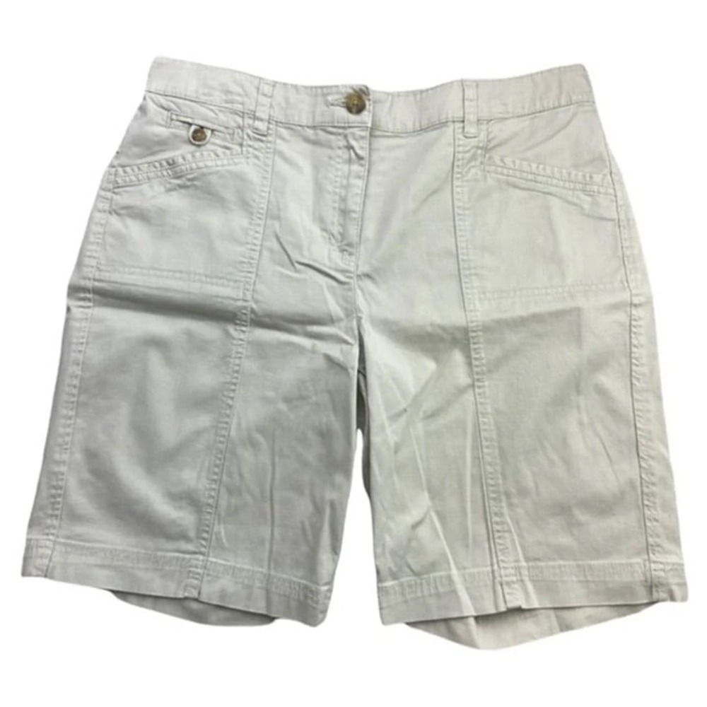 Karen Scott Petites Women's Size 12P Khaki Shorts